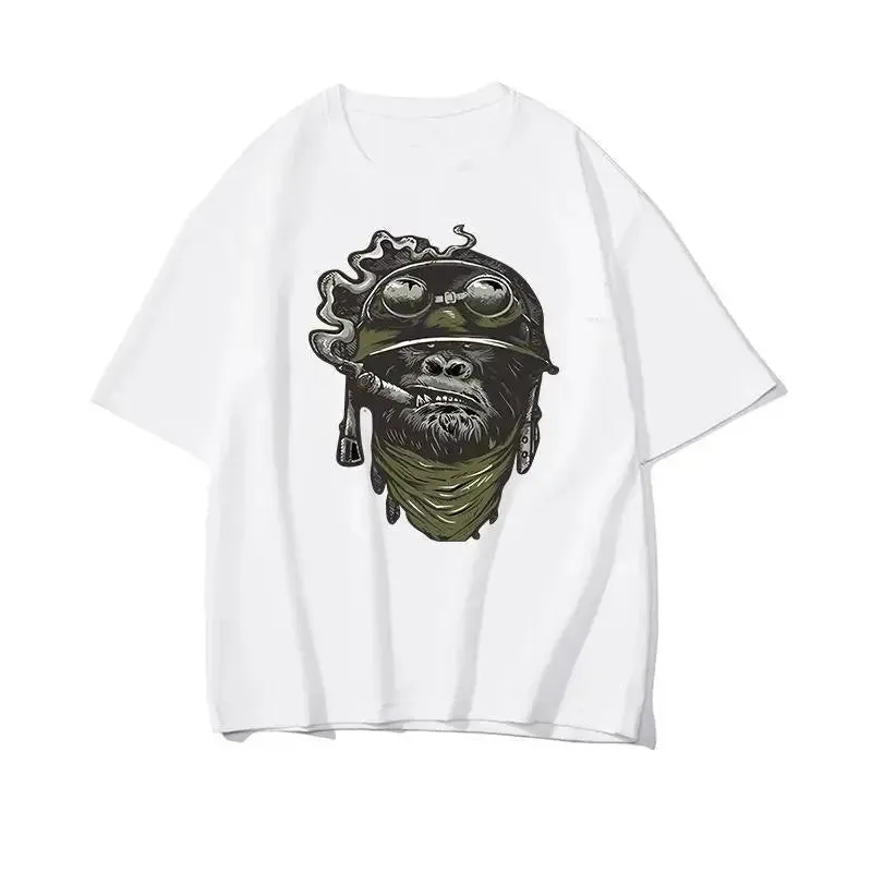 T-shirt moto Gorilla biker