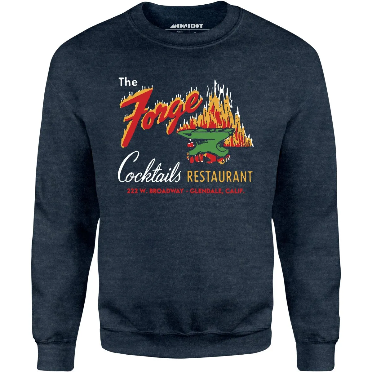 The Forge - Glendale, CA - Vintage Restaurant - Unisex Sweatshirt