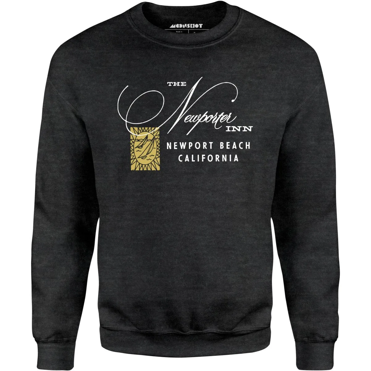 The Newporter Inn - Newport Beach, CA - Vintage Hotel - Unisex Sweatshirt